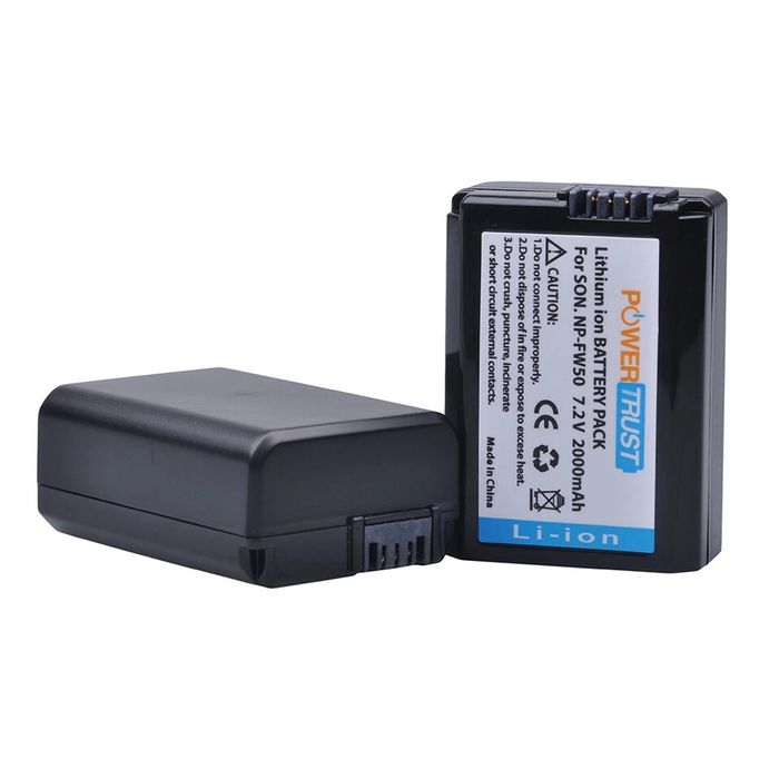 Bateria + carregador duplo NP-FW50 p/ Sony Alpha