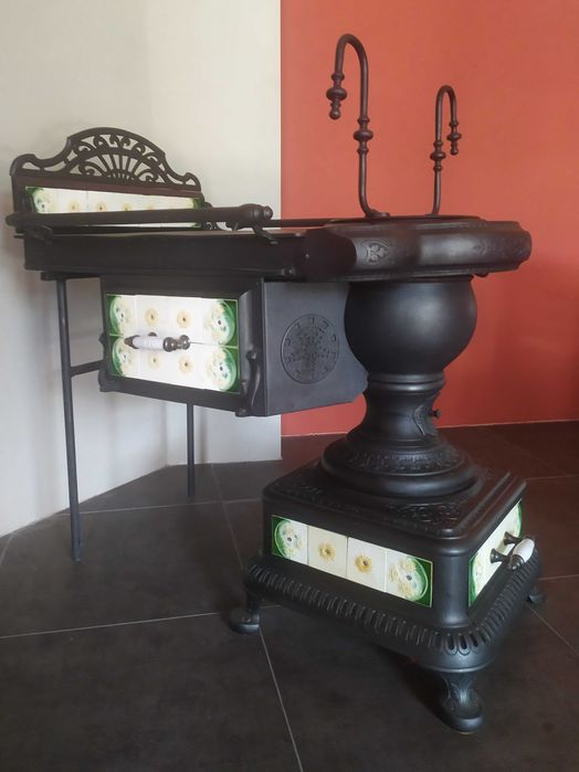 Piec do kuchni węglowy antyk Francja