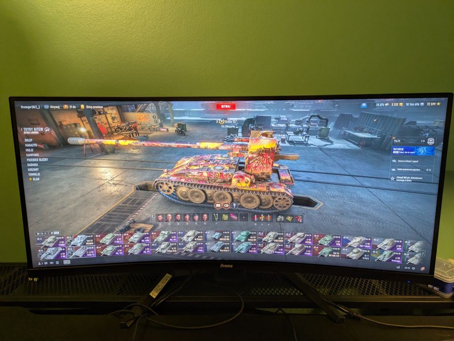 Monitor iiyama 34 cale