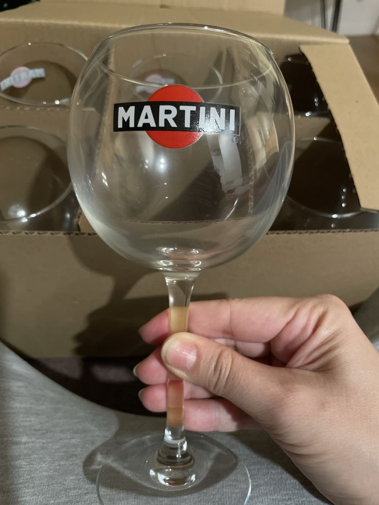 Kieliszki Martini 12 sztuk