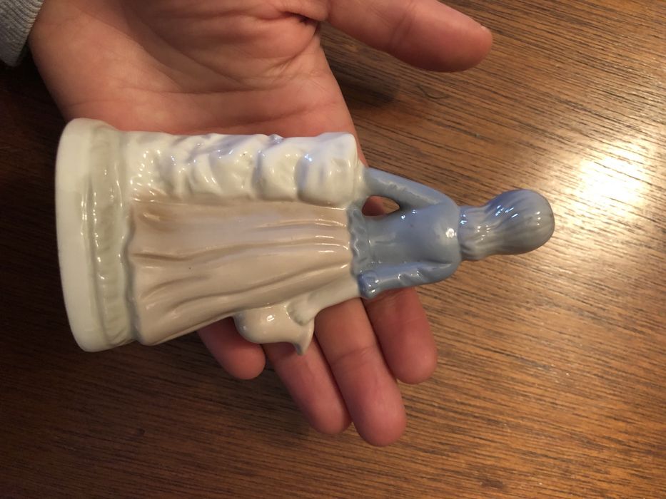 Bibelot decoração jarrinha e camponesa