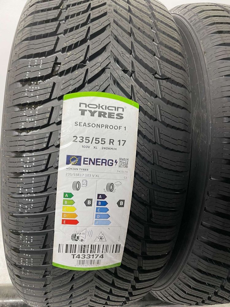 2x 235/55r17 Nokian Seasonproof1 103V XL 2023