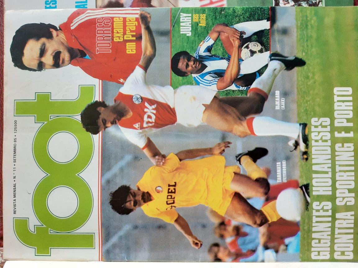 12 Revistas FOOT 1985