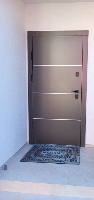 Вхідні двері металеві