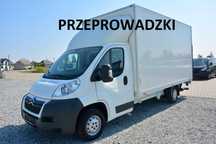 PRZEPROWADZKI  Przewóz z załadunkiem ,rozładunkiem i zabezpieczeniem