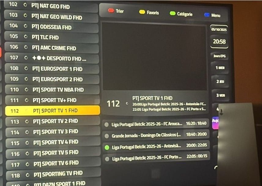 Serviço televisão android com qualidade!!