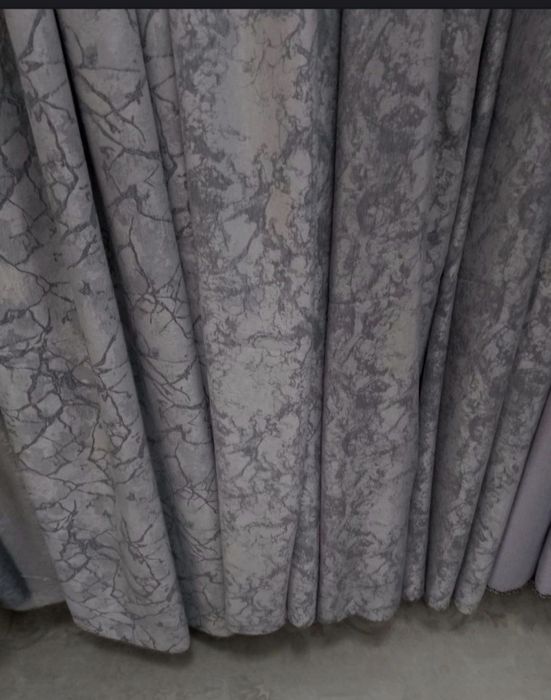 Шторы мрамор 240×150 готовые