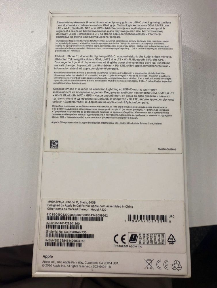 Iphone 11 czarny