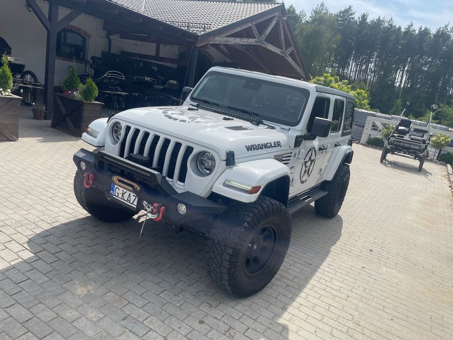 Jeep Wrangler 381PS Plug-in HYBRID Pełna opcja . Piękny