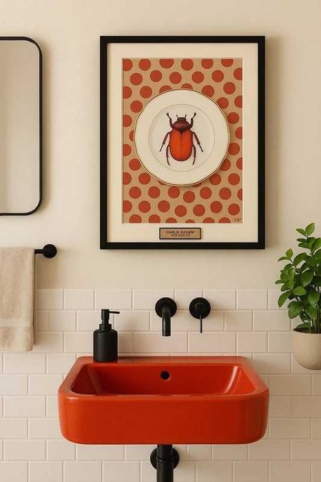 Quadro “joaninha” - peça única