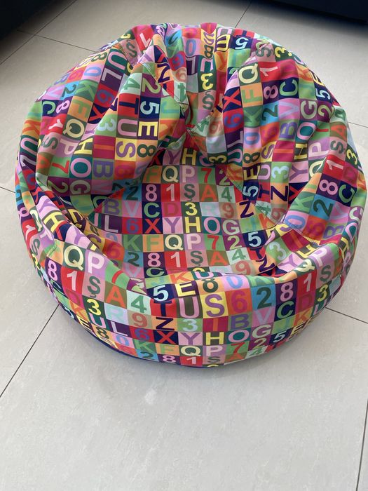 Pufa M literki dla dzieci i nie tylko