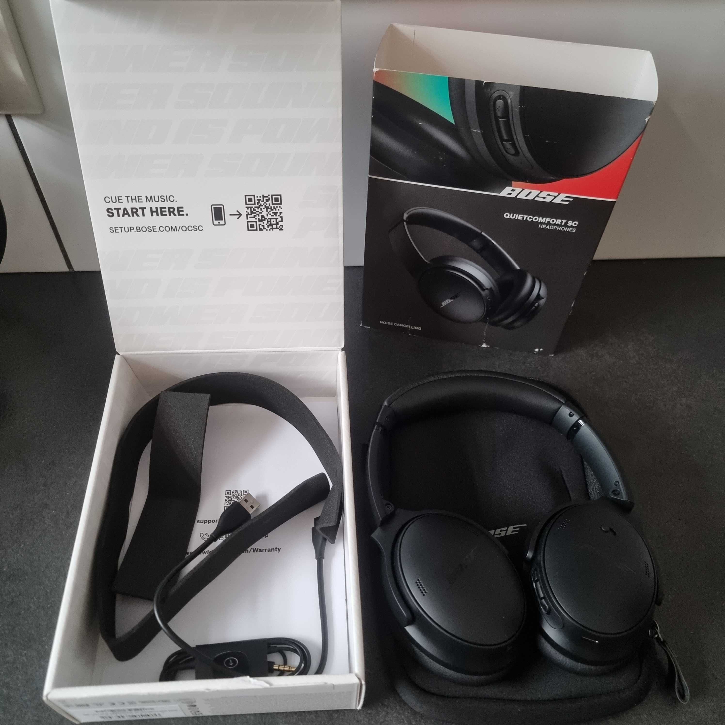 Bose Quiet Comfort SC Heaphones Słuchawki bezprzewodowe ANC Bluetooth