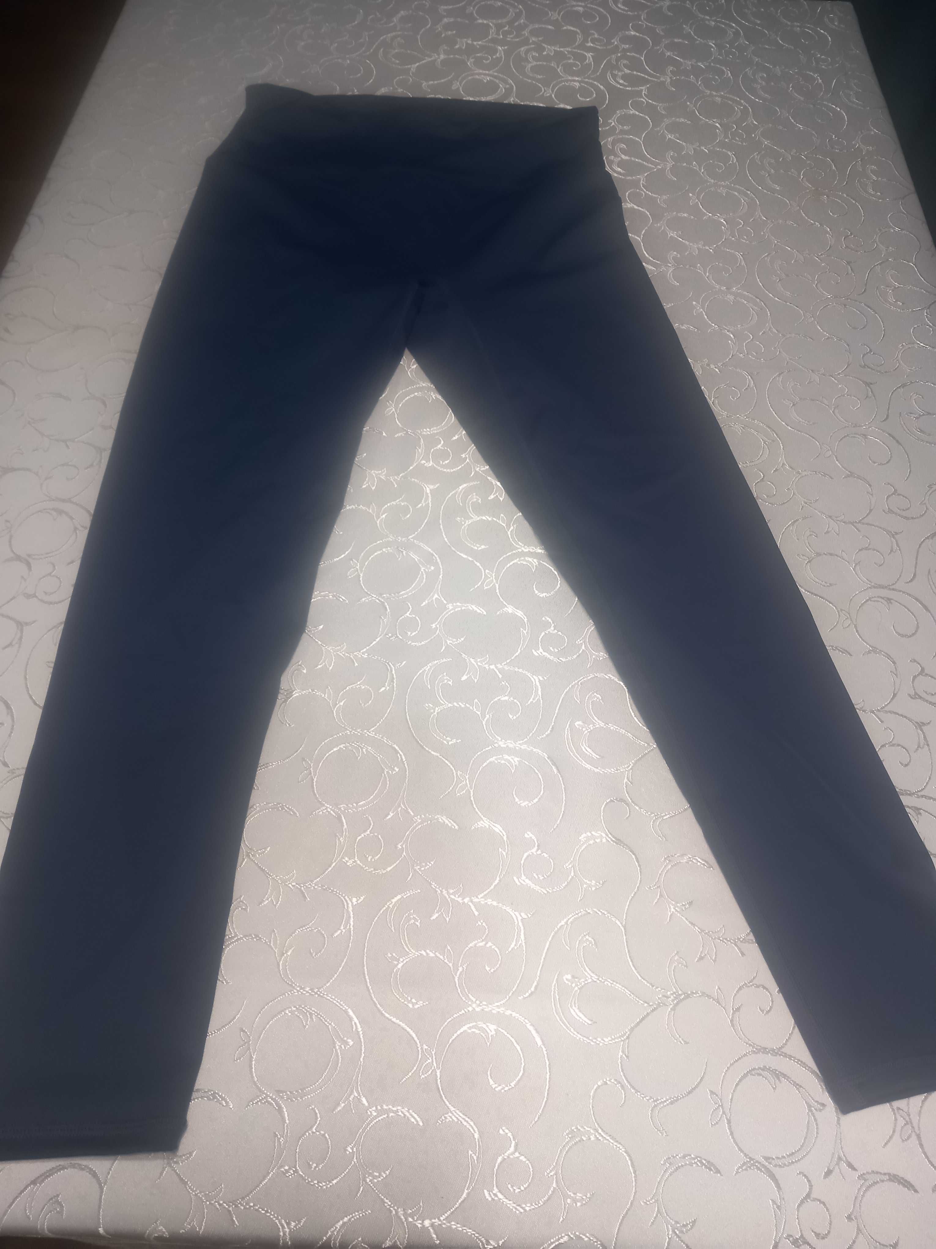 Legginsy Getry Damskie Długie Klasyczne Kryjące z Wysokim Stanem S/XXL