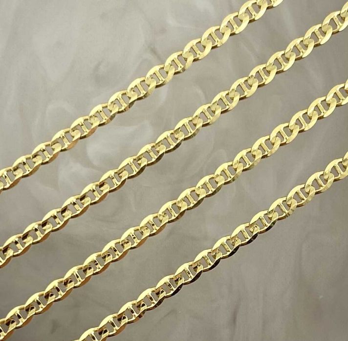 ZŁOTY łańcuszek splot GUCCI pełny 2,3mm PRÓBA 585 (14K) długość 50 cm