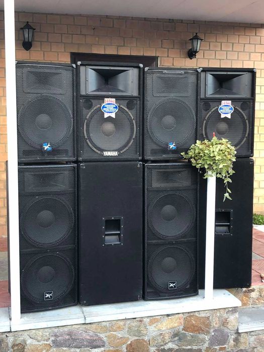 Yamaha Park Audio Eminence MAG sound 15" 18" Колонки Сабвуфери