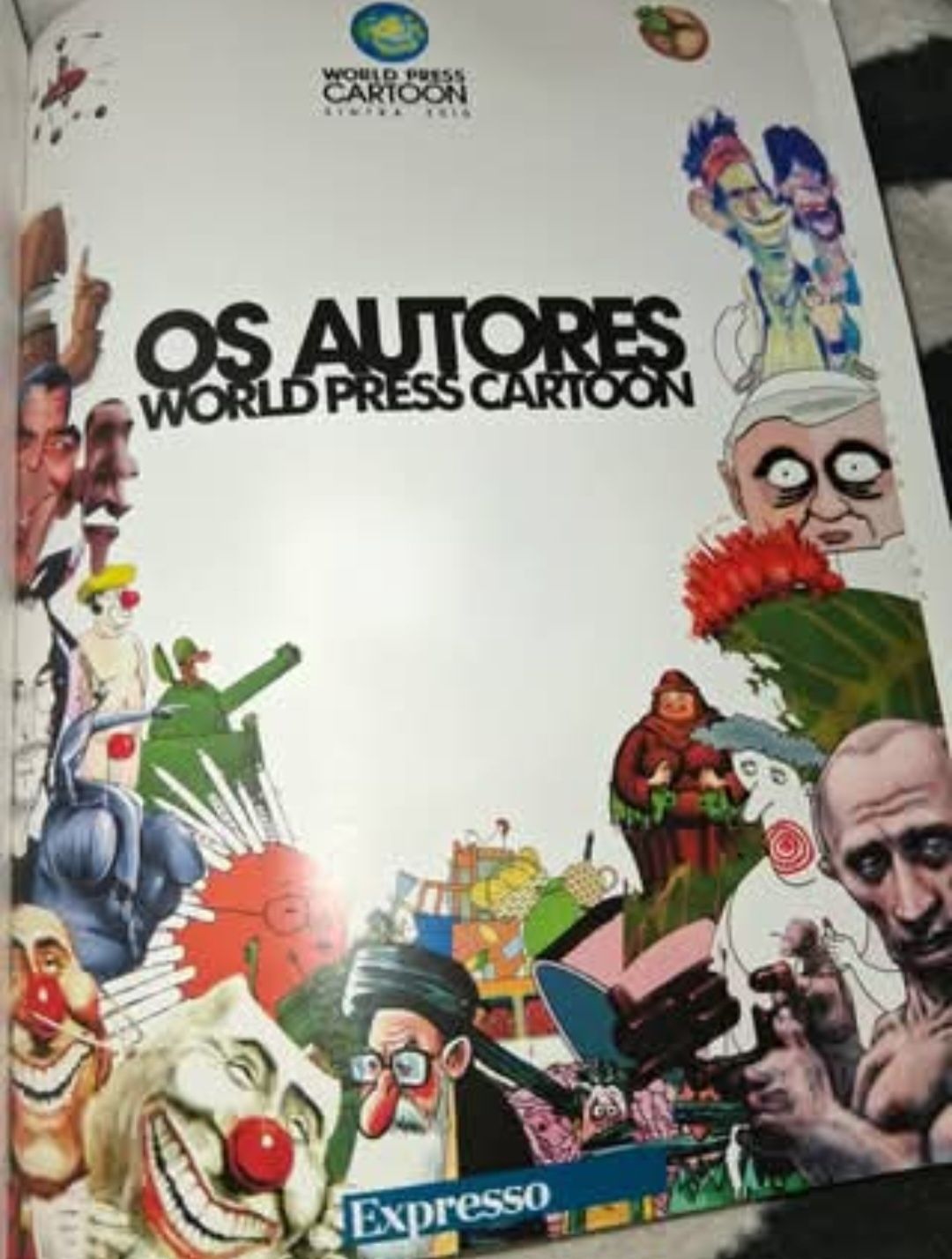 Os Autores Word Press Cartoon