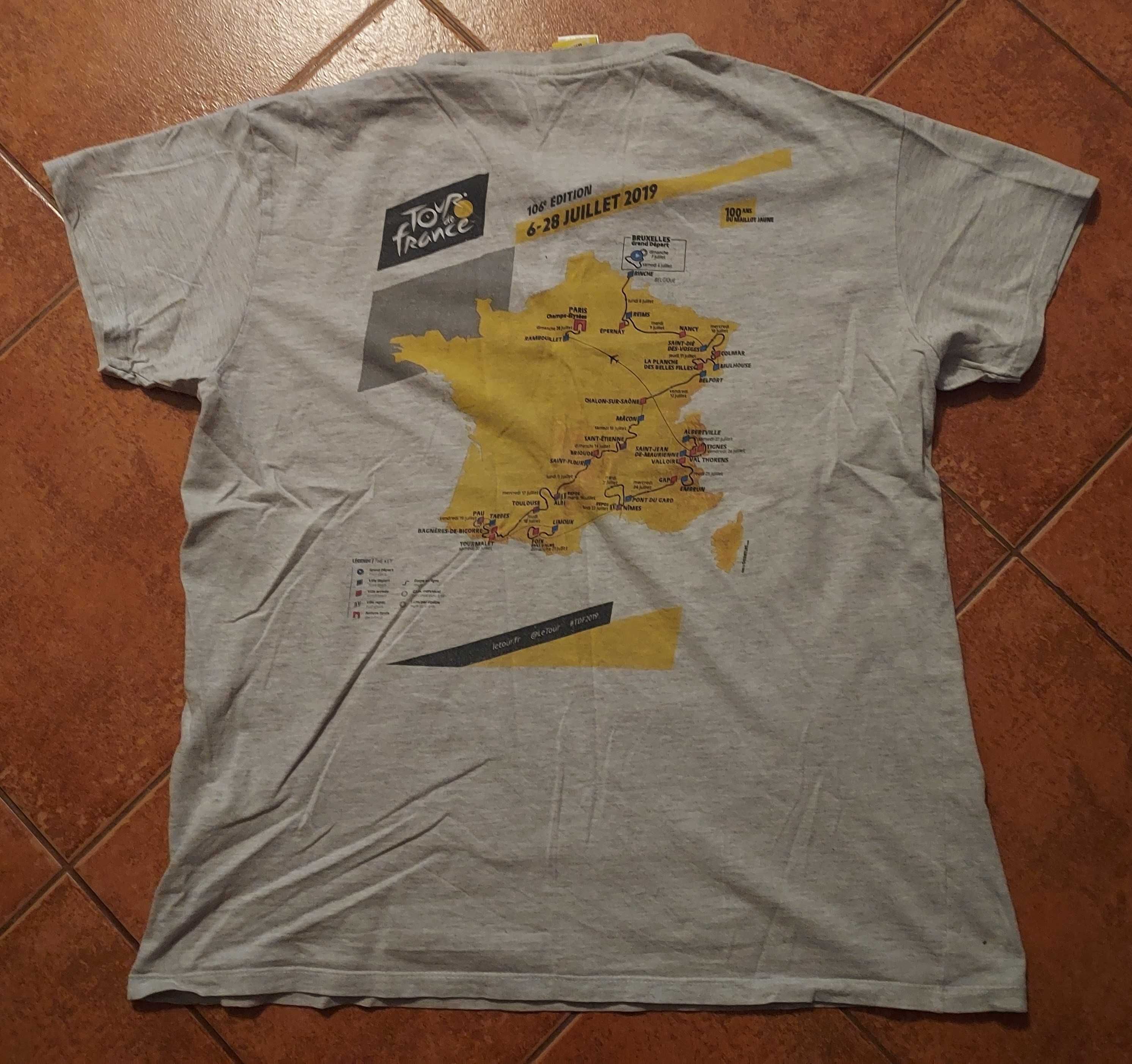 2 x koszulka - kolarstwo - TOUR DE FRANCE & RUTA DEL SOL