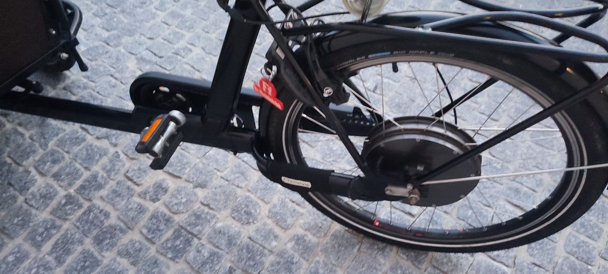 Bicicleta elétrica amesterdamer cargo