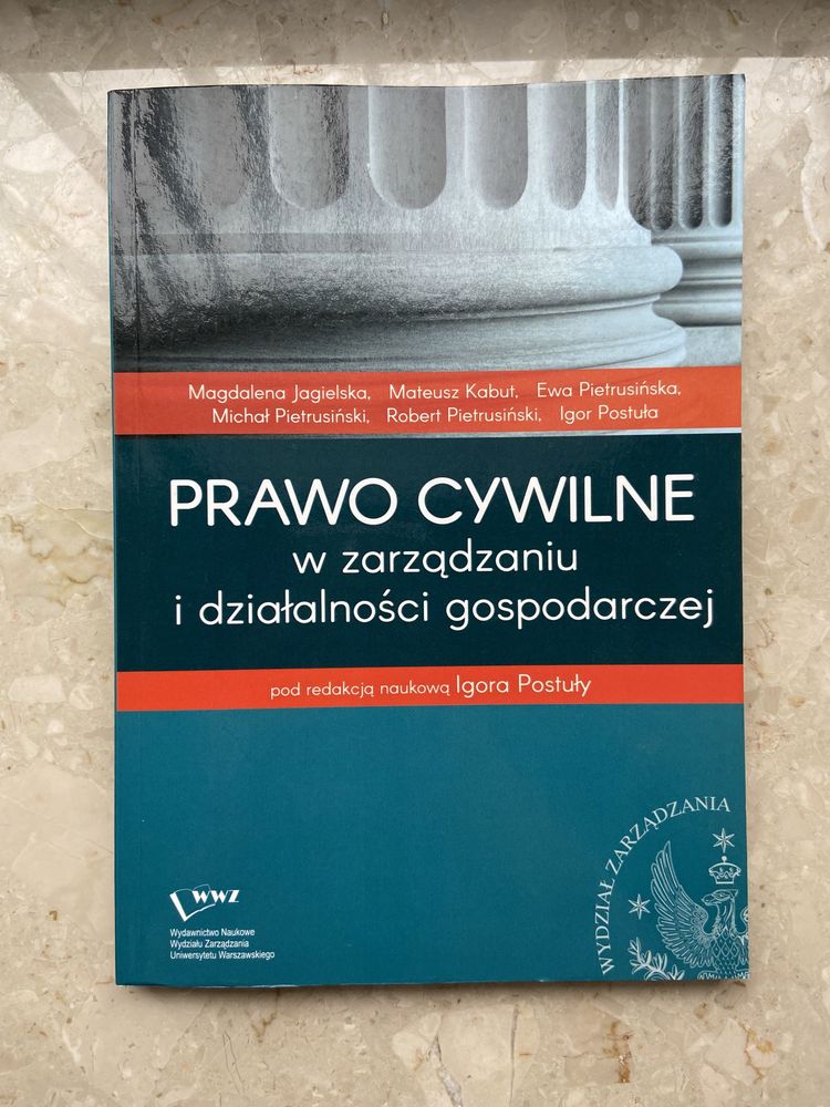 Prawo cywilne w zarządzaniu i działalności gospodarczej