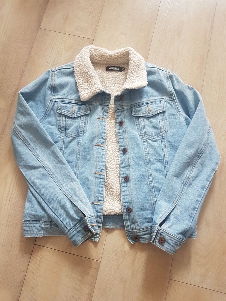 Kurtka damska jeansowa Missguided