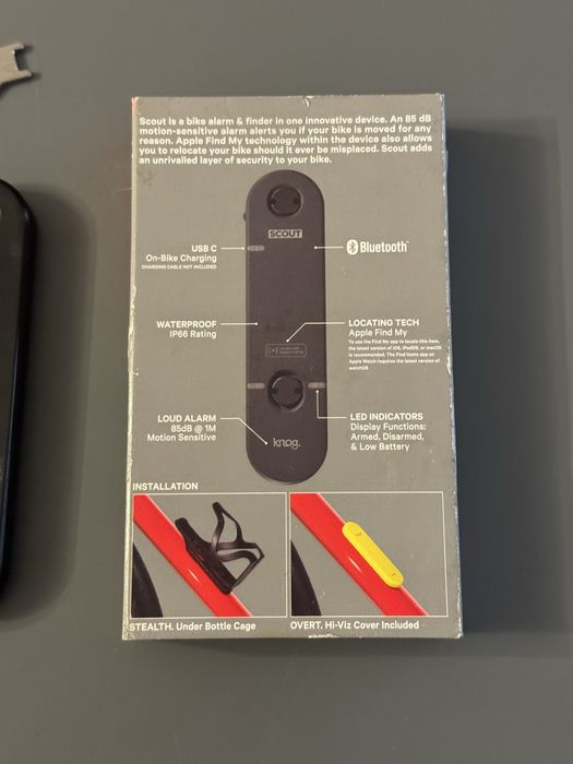 Alarm / lokalizator GPS Knog Scout For Apple