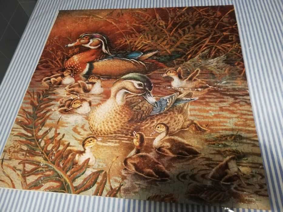 Puzzle de patos com cerca de 40 anos