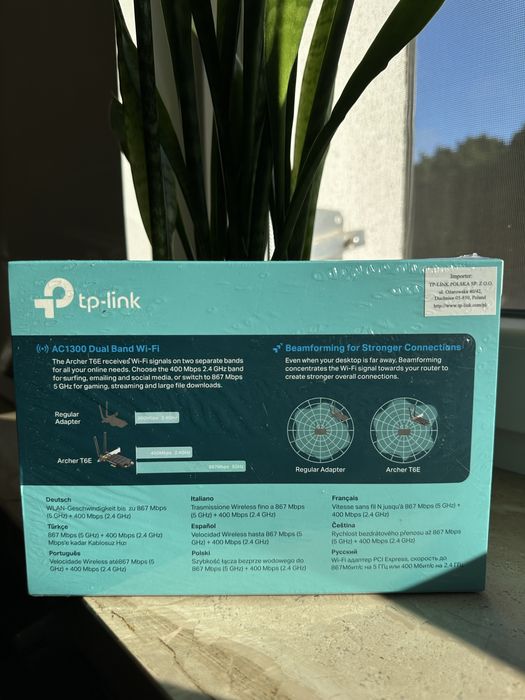 Karta sieciowa tp-link Archer T6E AC1300