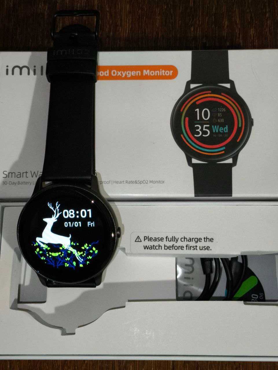 Розумний годинник XIAOMI iMi KW66 Smart Watch (Black)