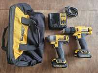 DEWALT Kit Aparafusadora + Chave de Impacto 10.8V