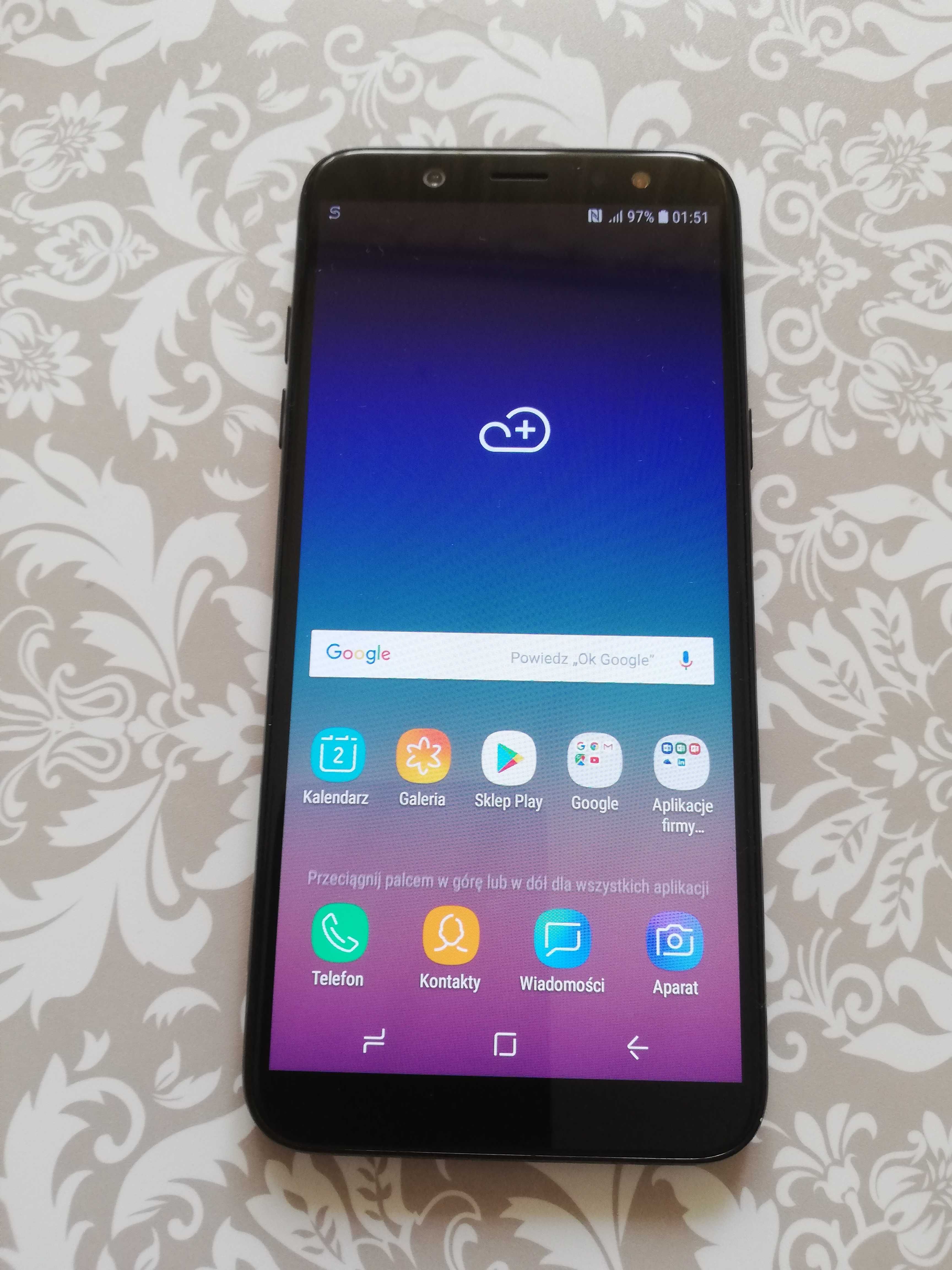 Smartfon SAMSUNG A6 (SM-A600FN/DS) 32GB w b. ładnym stanie