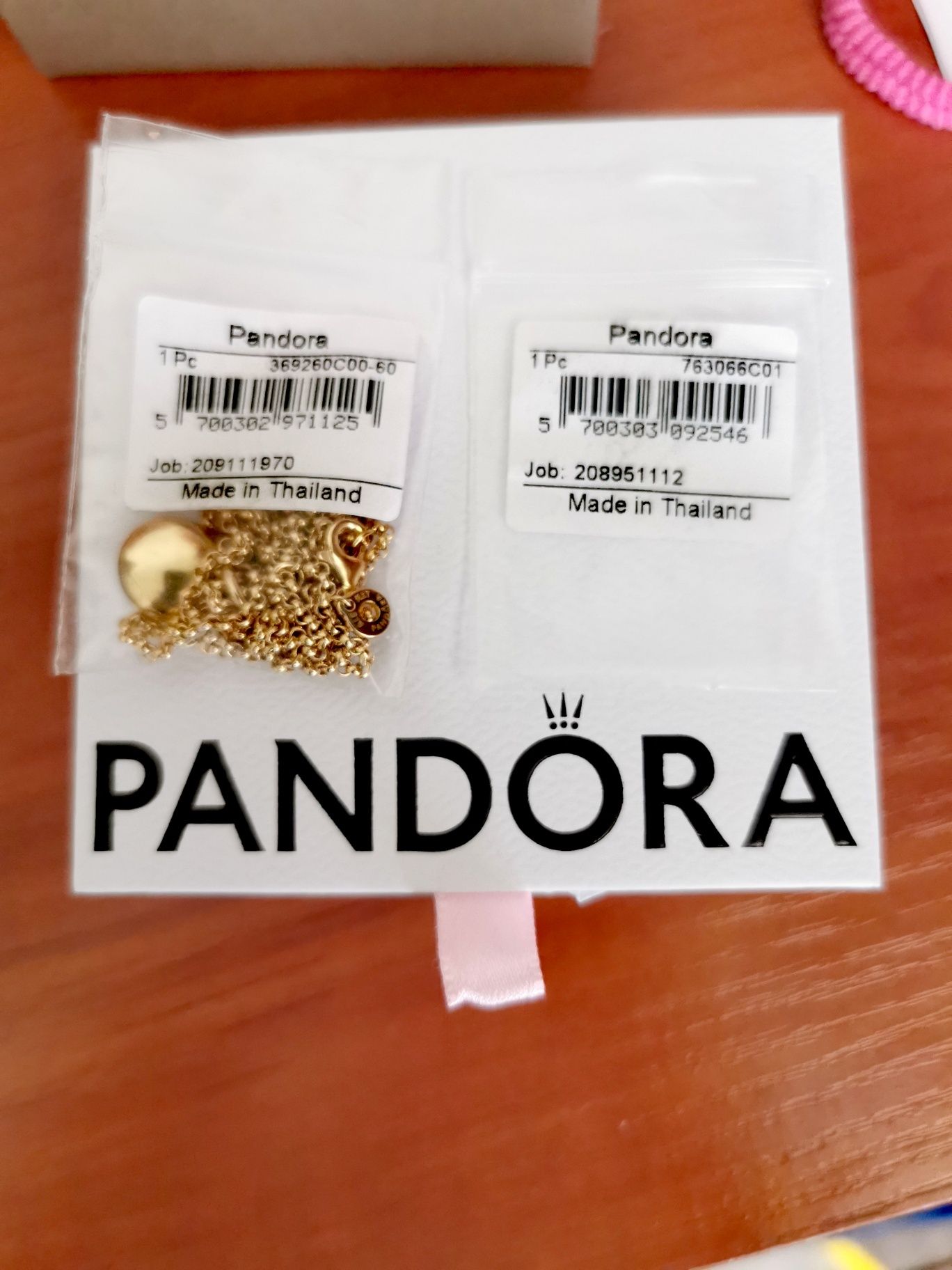 Pandora Naszyjnik z otwieranym medalionem z miejscem na grawer Pandora