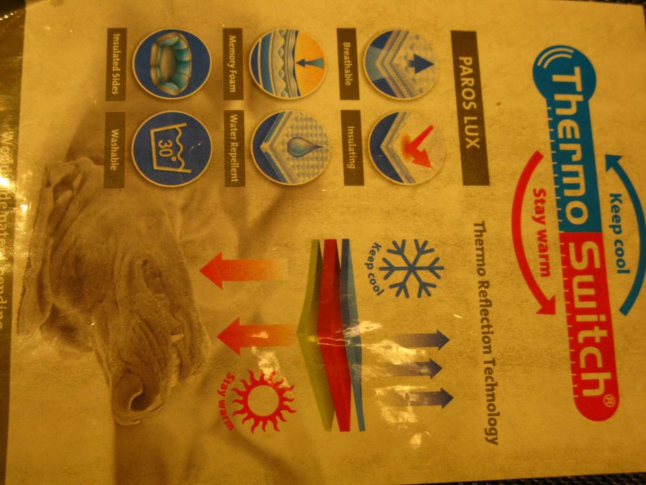 legowisko dla psa,kota ThermoSwitch  chłodząco -ogrzewające nowe 51x39