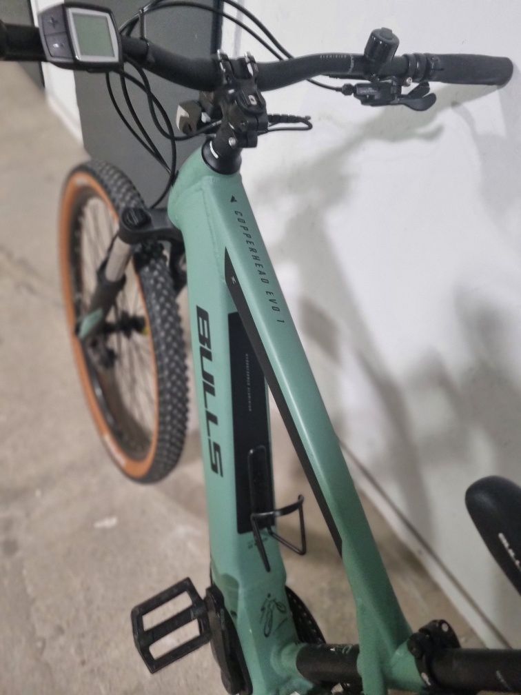 Rower  e Mtb Bulls Copperhead Evo 1 bateria 625  930 km przebiegu