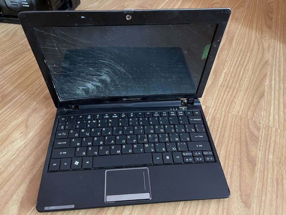 Ноутбук packard bell model no ZA8 snid:92607269825 рабочий но битЭкран