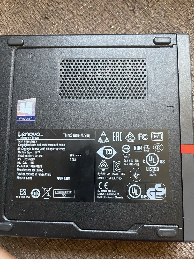 Lenovo m720q i5/8400t 32/512 rx6400