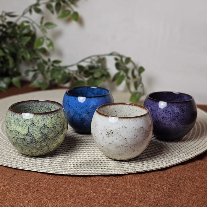 Керамическая пиала 110мл +❱ Яйцо дракона ❰+ для чайной церемонии