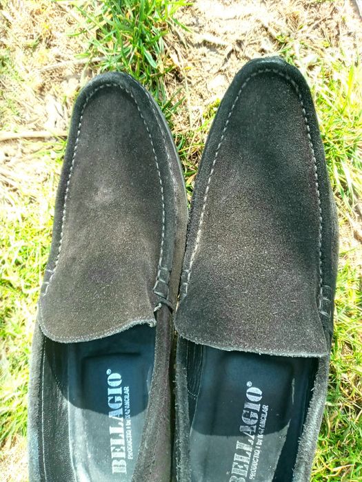 Мужские замшевые туфли