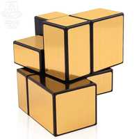 Зеркальный кубик Рубика 2x2 MoYu Золото