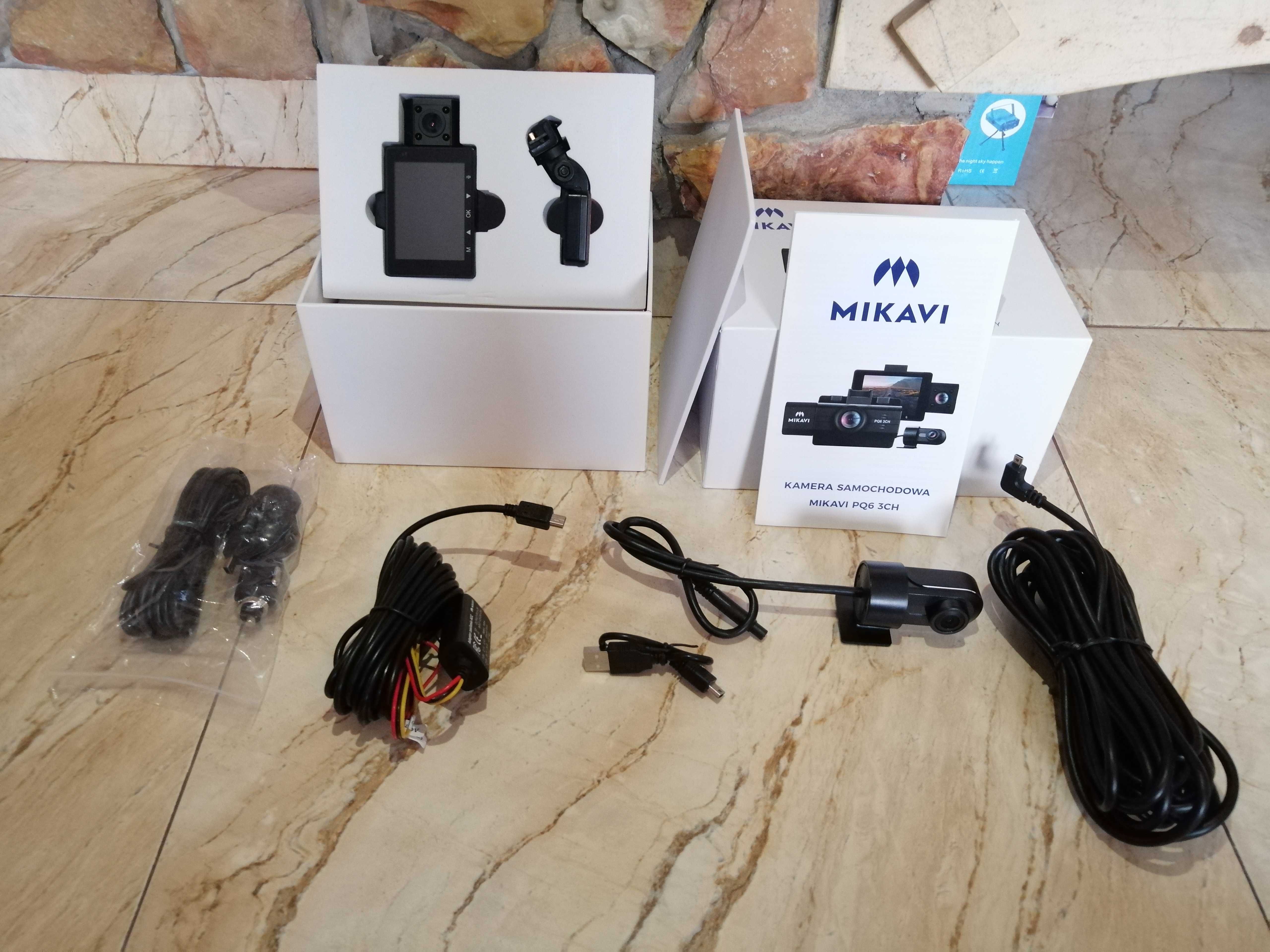 Wideorejestrator Kamera samochodowa Mikavi PQ6