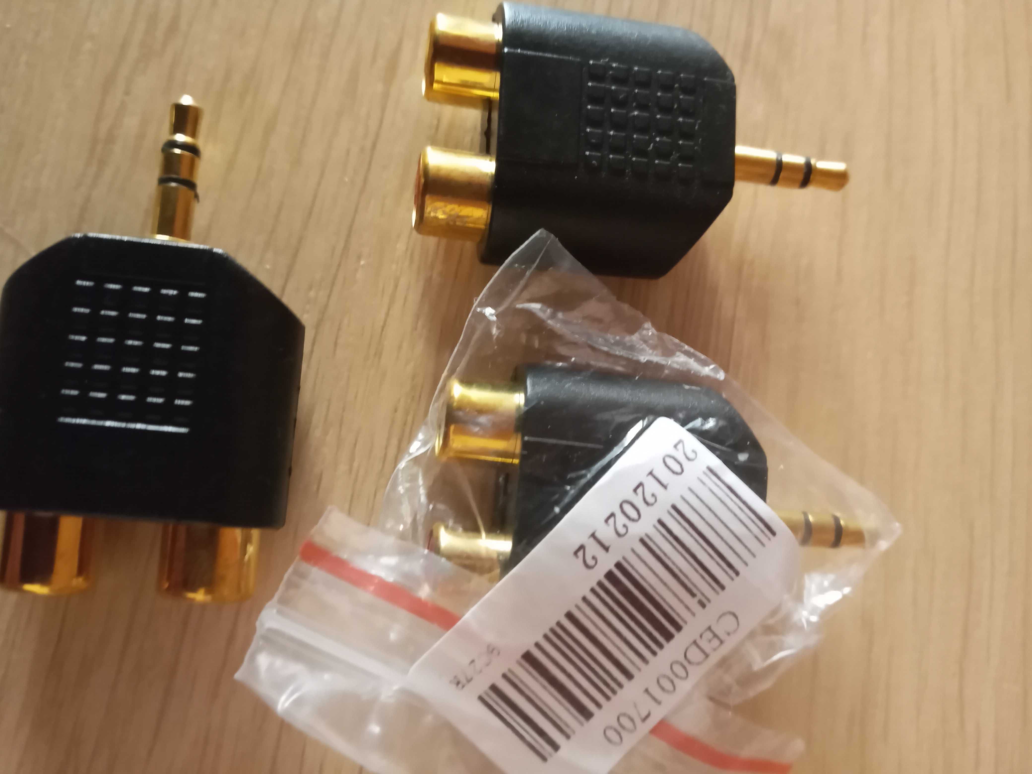 Продам переходник Jack 3,5mm 2-RCA.
