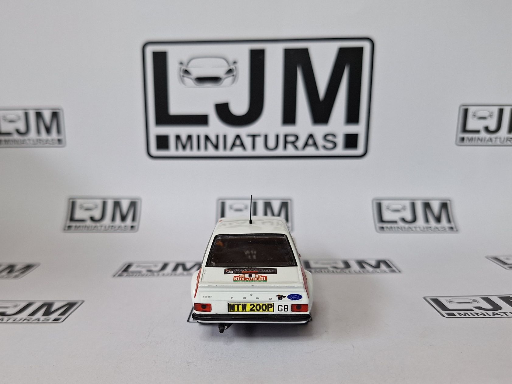 Miniatura 1/43 Ford Escort Rally de Portugal 1978