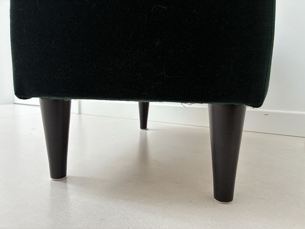 Podnóżek ikea strandmon zielony