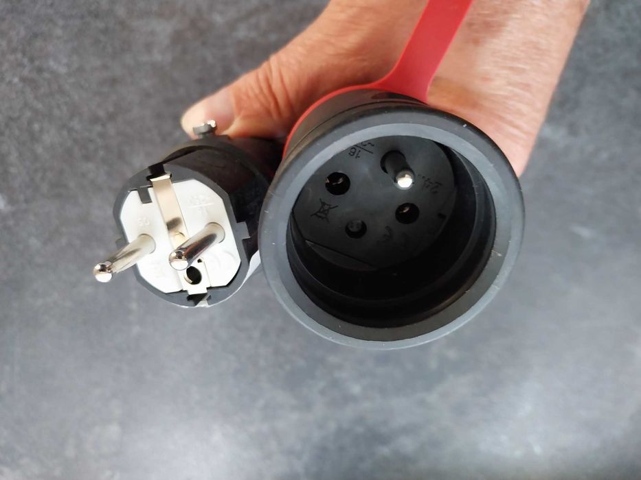 Wtyczka + Gniazdo zestaw hermetyczny 16A 250V IP54