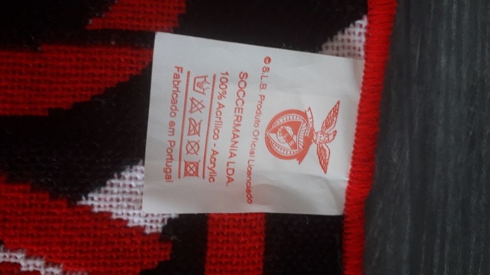Cachecol Benfica oficial