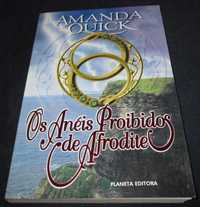 Livro Os Anéis Proibidos de Afrodite Amanda Quick