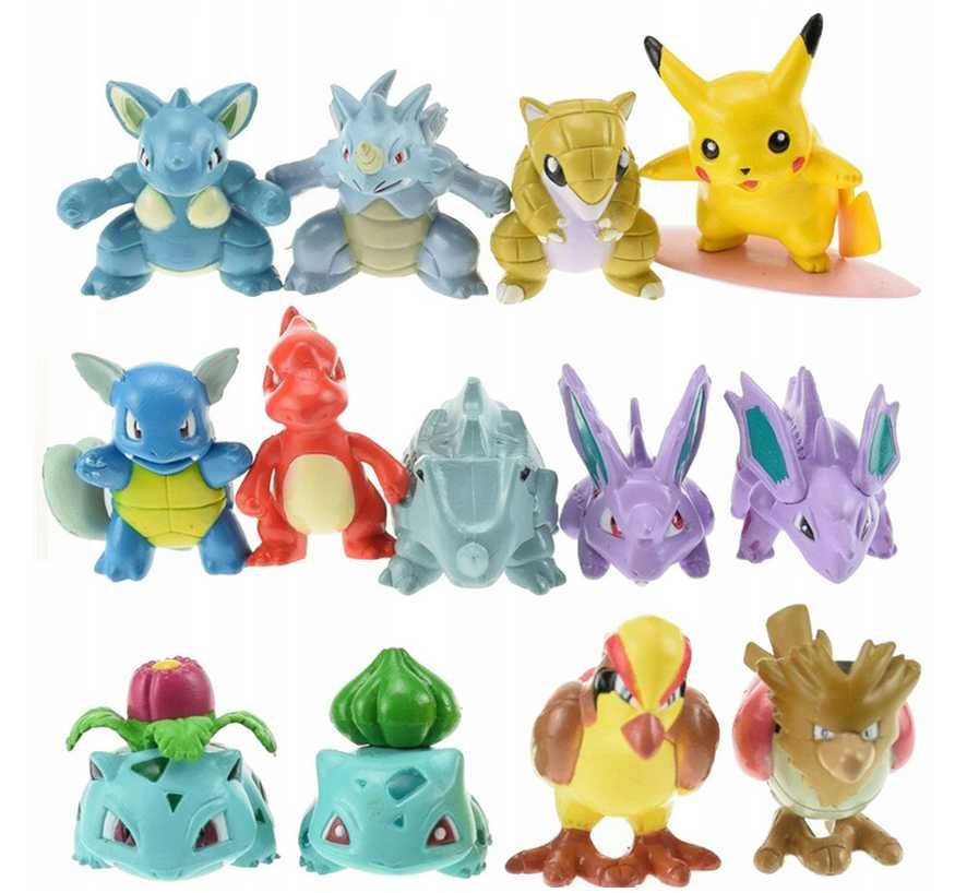 POKEMON Saszetka Niespodzianka FIGURKA + 3 KARTY Pokemon