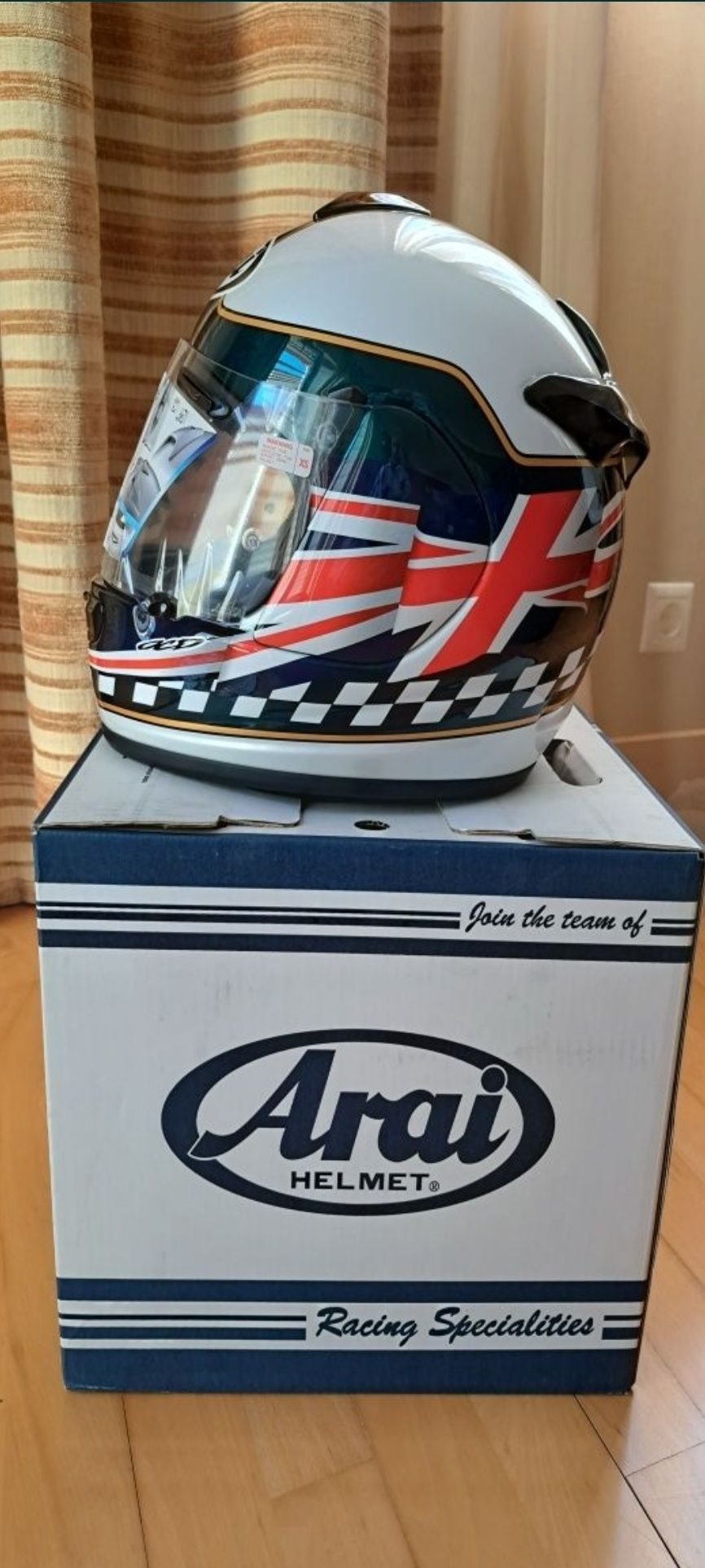 Capacete Arai Chaser-V Union Jack - Novo