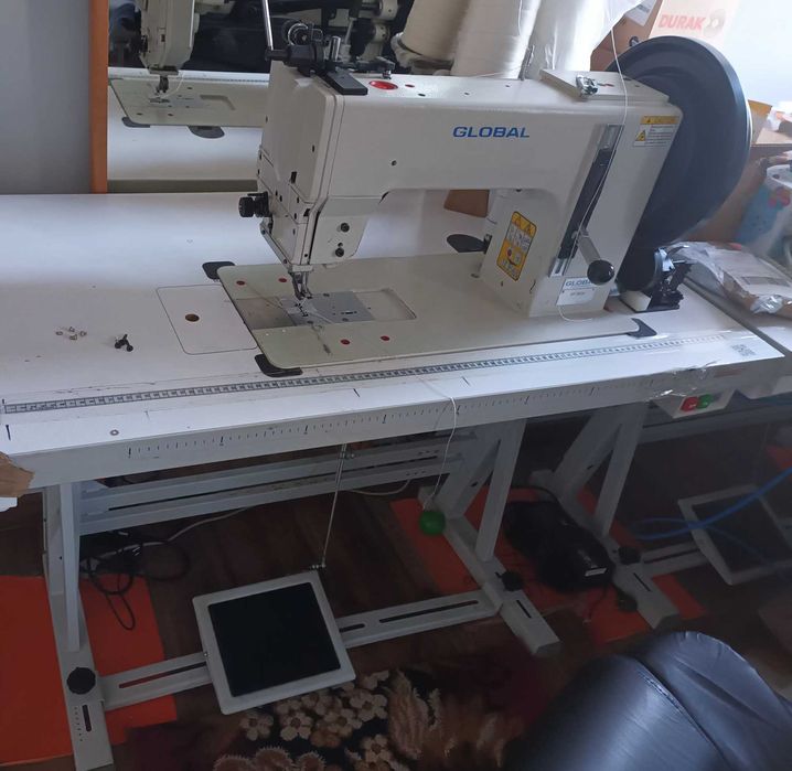Maszyna szwalnicza Global WF 9204 ciężkie szycie skóry zawiesia pasy