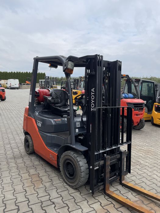 Wózek widłowy Toyota 06-8FG18F Triplex maszt 2018 rok