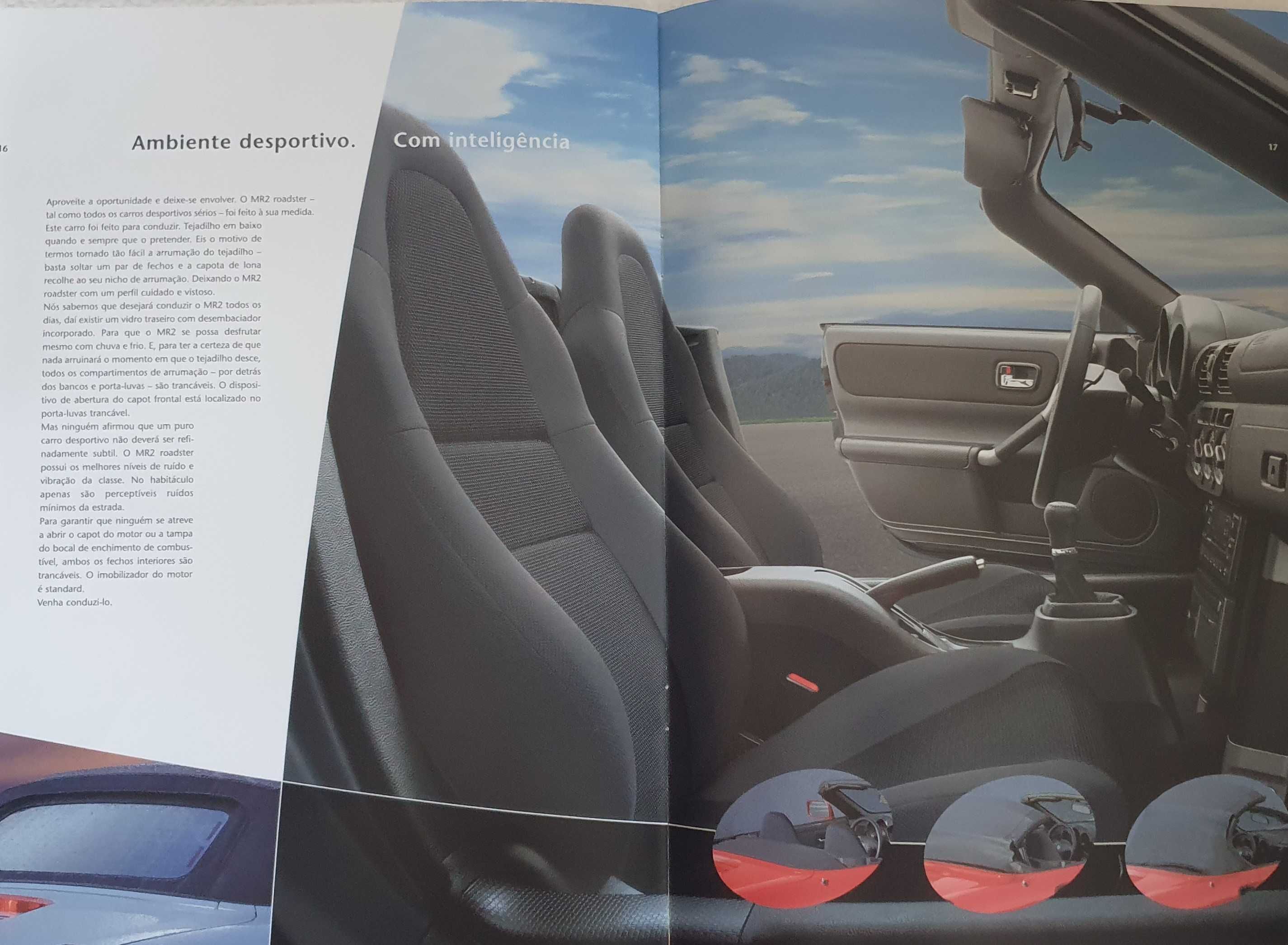 Catálogo automóvel Toyota MR2 - Ano 2002